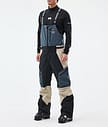 Montec Dozer Ski Pants Men Metal Blue/Black/Sand