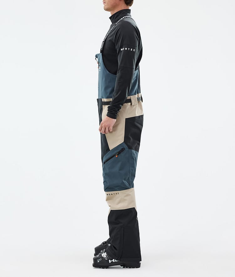 Montec Dozer Ski Pants Men Metal Blue/Black/Sand, Image 2 of 6