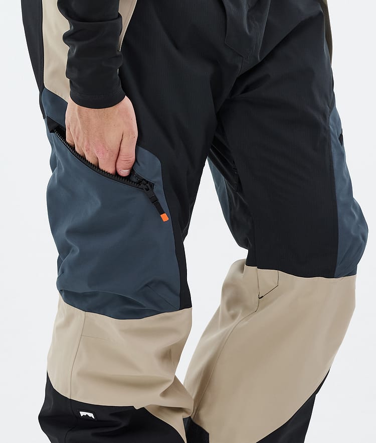 Montec Dozer Ski Pants Men Metal Blue/Black/Sand, Image 6 of 6