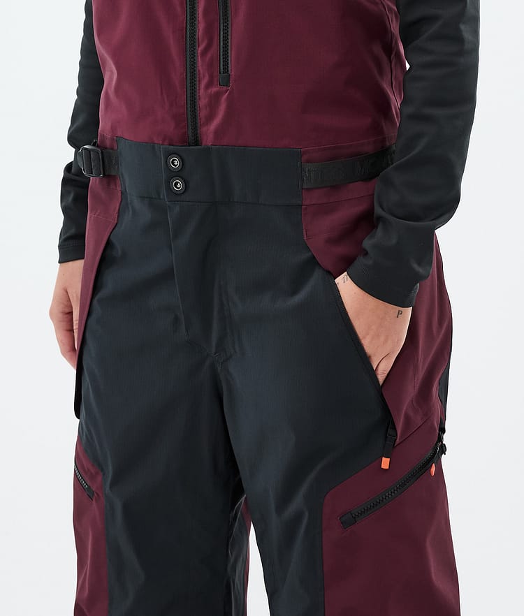 Montec Dozer W Snowboard Pants Women Burgundy/Black, Image 4 of 6