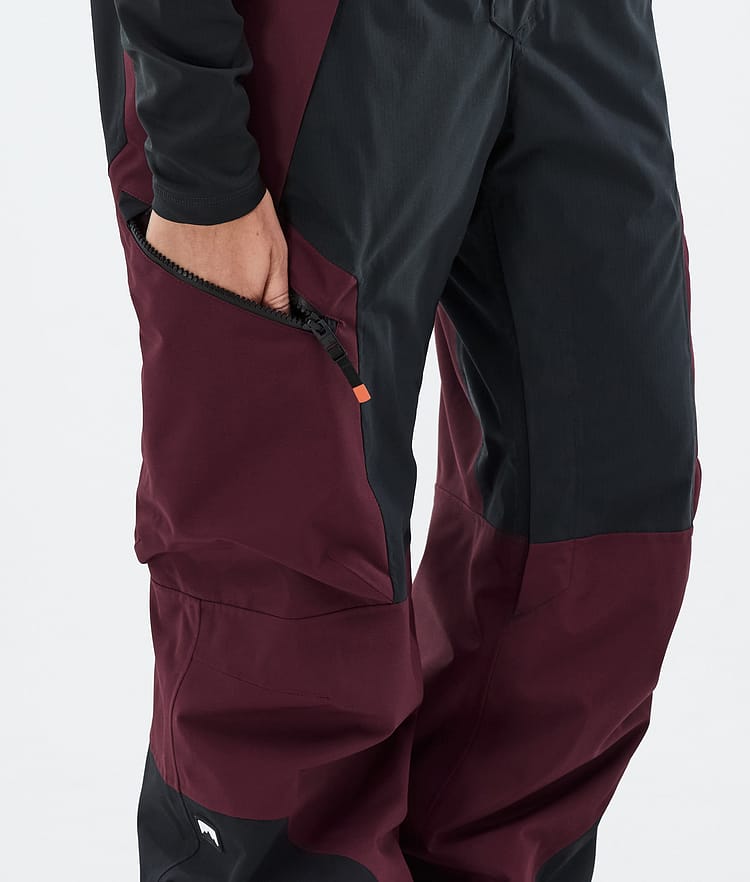 Montec Dozer W Snowboard Pants Women Burgundy/Black, Image 6 of 6