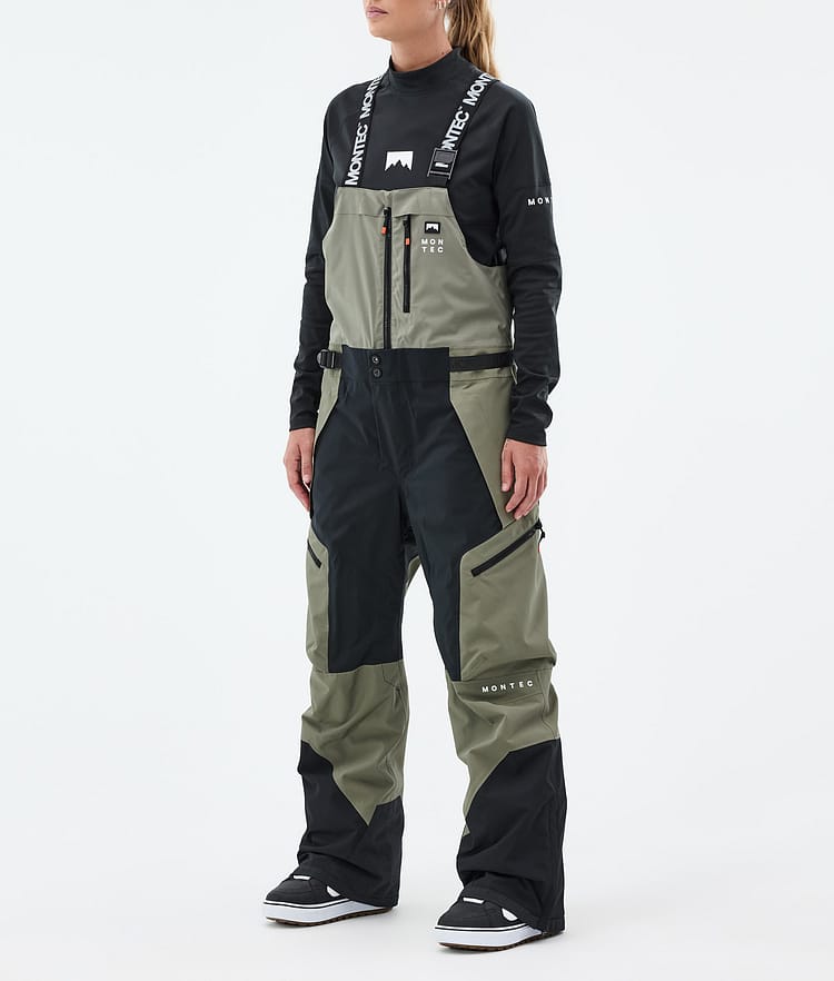 Montec Dozer W Snowboard Pants Women Greenish/Black, Image 1 of 6