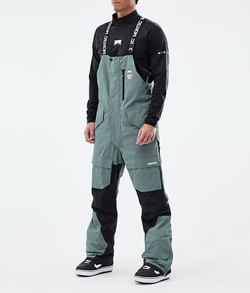 Montec Fawk Pantaloni Snowboard Uomo Atlantic/Black