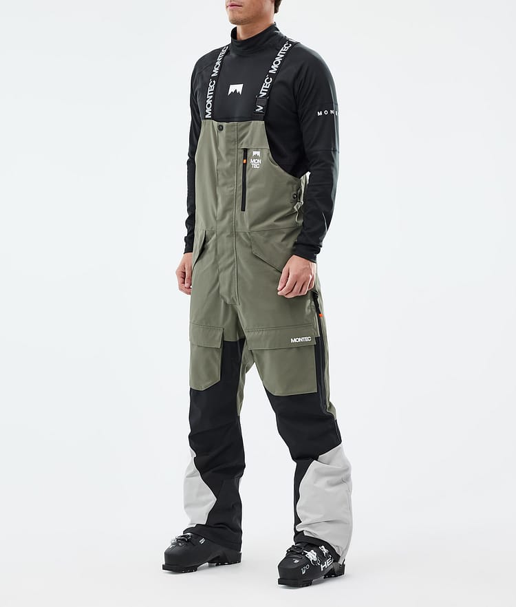 Montec Fawk Ski Pants Men Greenish/Black/Light Grey, Image 1 of 6