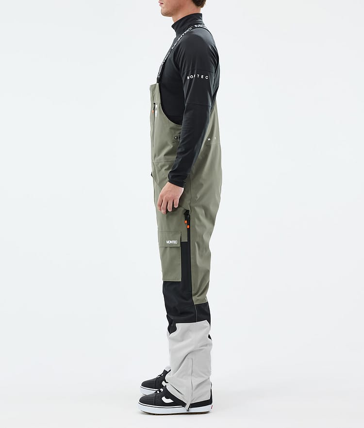 Montec Fawk Snowboard Pants Men Greenish/Black/Light Grey, Image 2 of 6