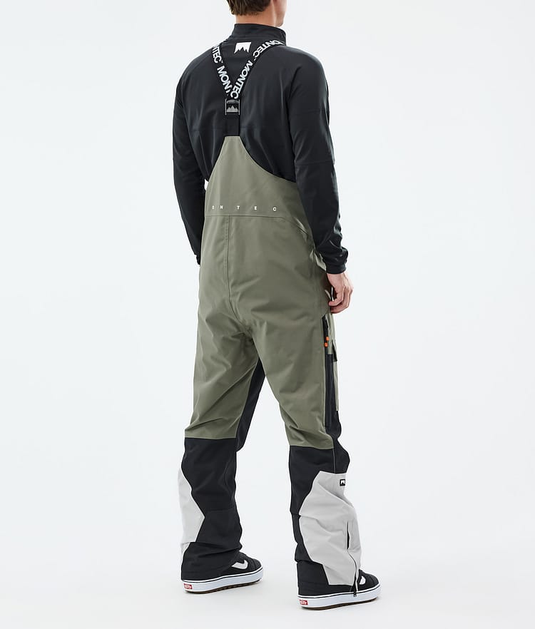 Montec Fawk Snowboard Pants Men Greenish/Black/Light Grey, Image 3 of 6