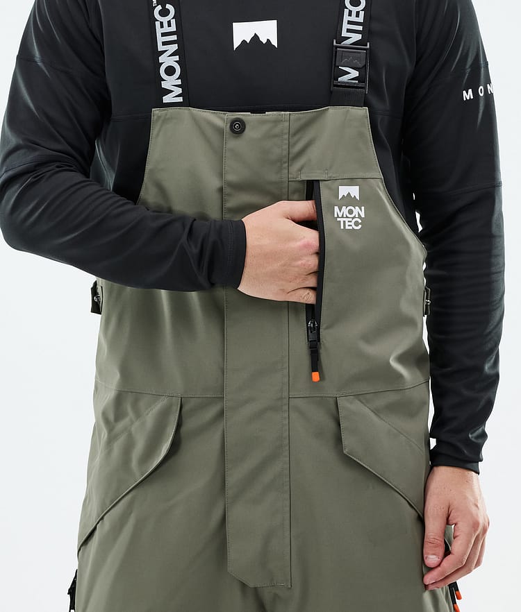 Montec Fawk Ski Pants Men Greenish/Black/Light Grey, Image 5 of 6