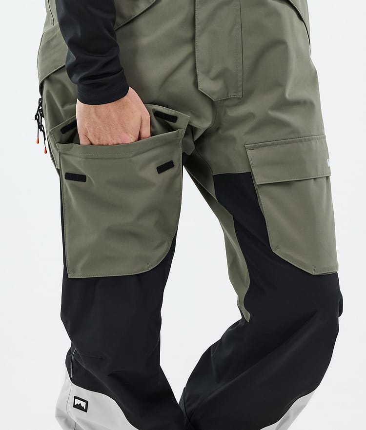 Montec Fawk Snowboard Pants Men Greenish/Black/Light Grey, Image 6 of 6