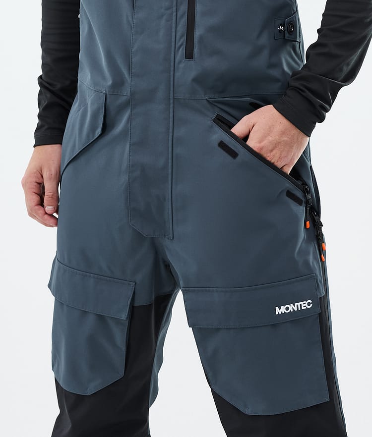 Montec Fawk Snowboard Pants Men Metal Blue/Black/Sand, Image 4 of 6