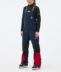 Montec Fawk W Snowboard Pants Women Dark Blue/Black/Deep Red