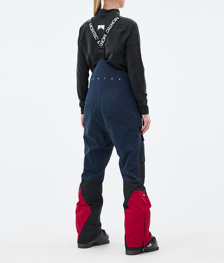 Montec Fawk W Ski Pants Women Dark Blue/Black/Deep Red, Image 3 of 6