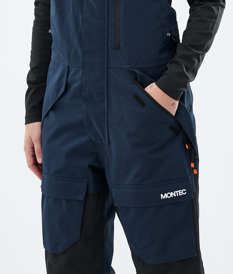 Montec Fawk W Snowboard Pants Women Dark Blue/Black/Deep Red, Image 4 of 6