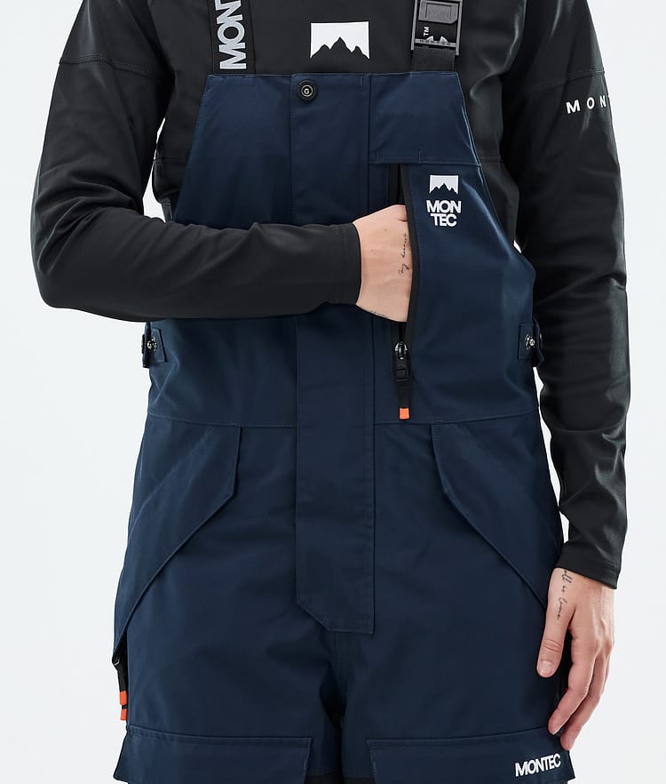 Montec Fawk W Snowboard Pants Women Dark Blue/Black/Deep Red, Image 5 of 6