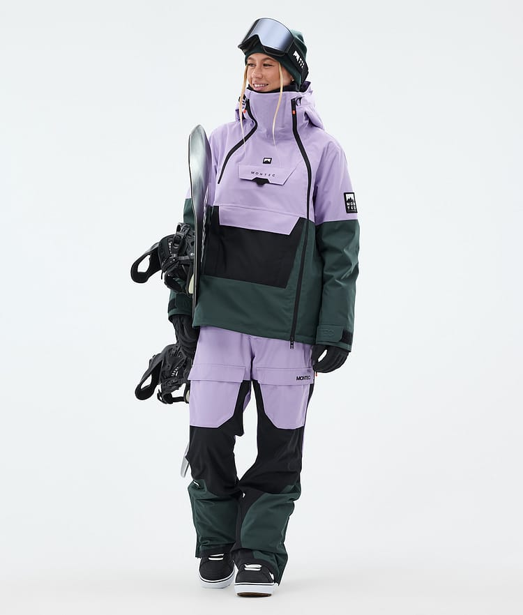 Montec Fawk W Snowboard Pants Women Faded Violet/Black/Dark Atlantic, Image 2 of 7