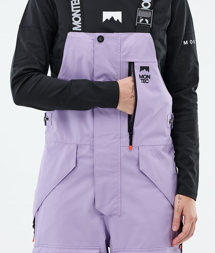 Montec Fawk W Snowboard Pants Women Faded Violet/Black/Dark Atlantic, Image 6 of 7