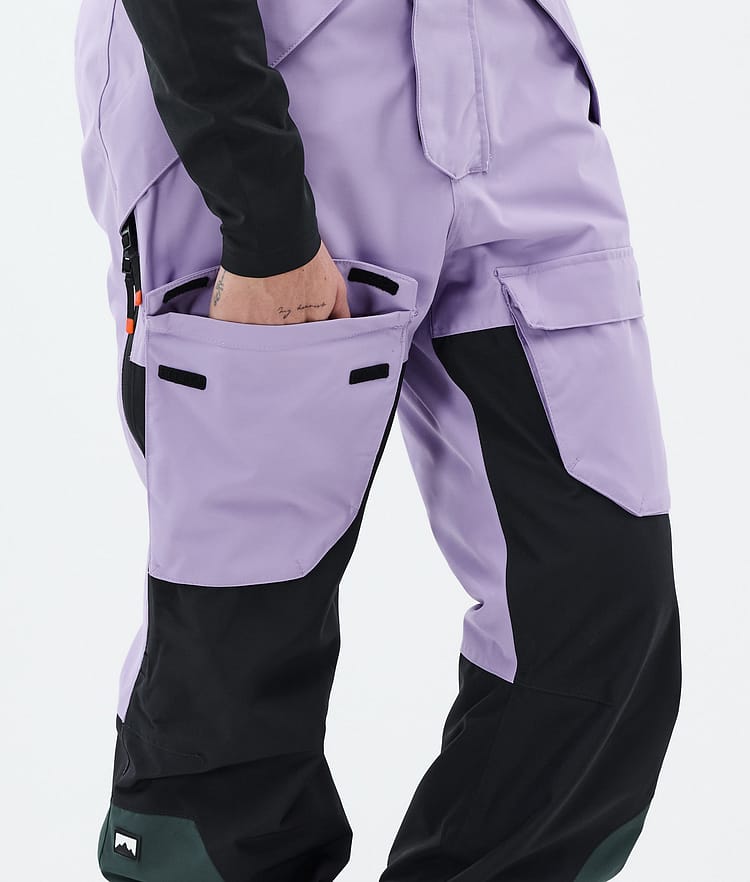 Montec Fawk W Snowboard Pants Women Faded Violet/Black/Dark Atlantic, Image 7 of 7