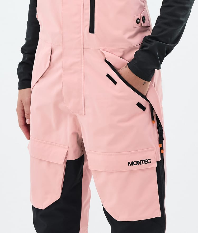 Montec Fawk W Snowboard Pants Women Soft Pink/Black/Metal Blue, Image 5 of 7