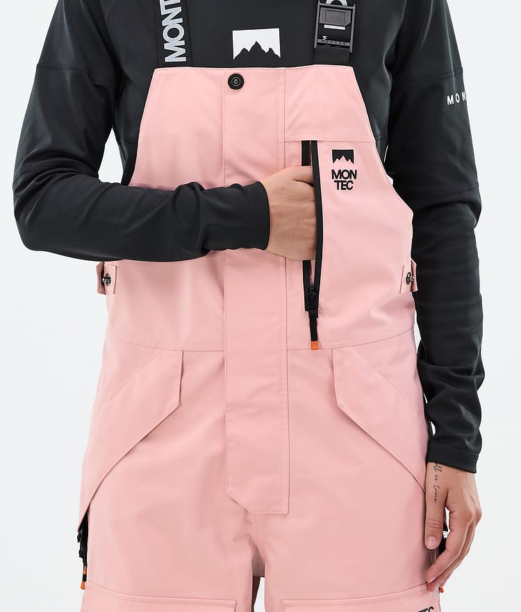 Montec Fawk W Ski Pants Women Soft Pink/Black/Metal Blue, Image 6 of 7