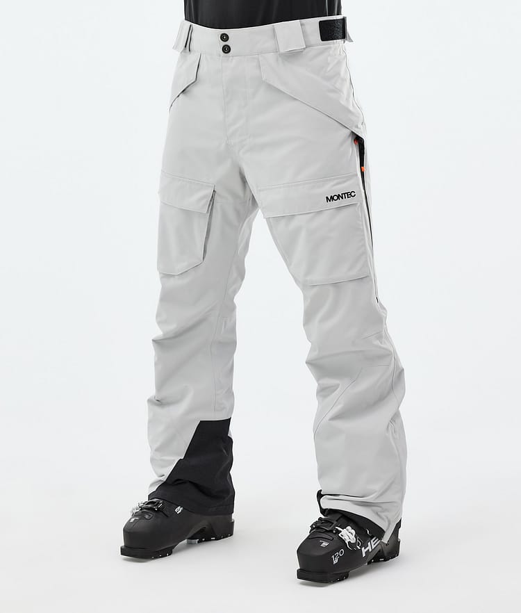 Montec Kirin Pantalon de Ski Homme Light Grey, Image 1 sur 5