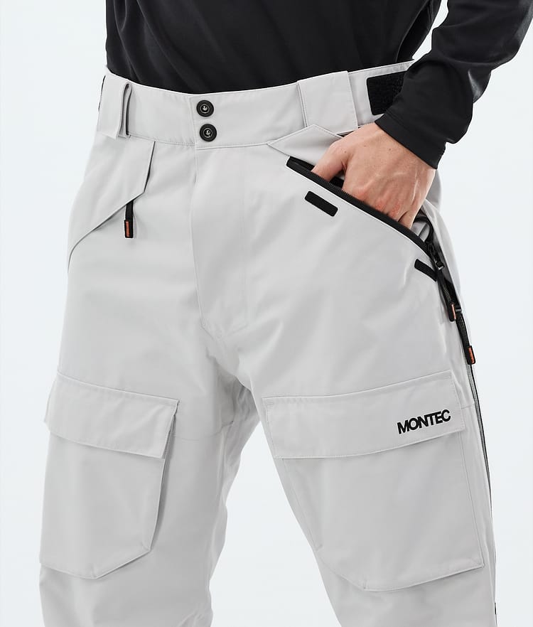 Montec Kirin Pantalones Snowboard Hombre Light Grey, Image 5 of 6
