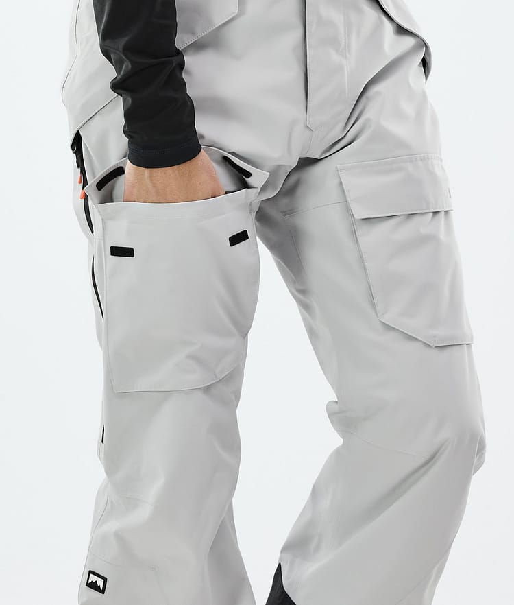 Montec Kirin Pantalon de Ski Homme Light Grey, Image 5 sur 5