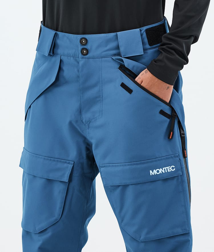 Montec Kirin W Pantalon de Snowboard Femme Blue Steel, Image 5 of 6