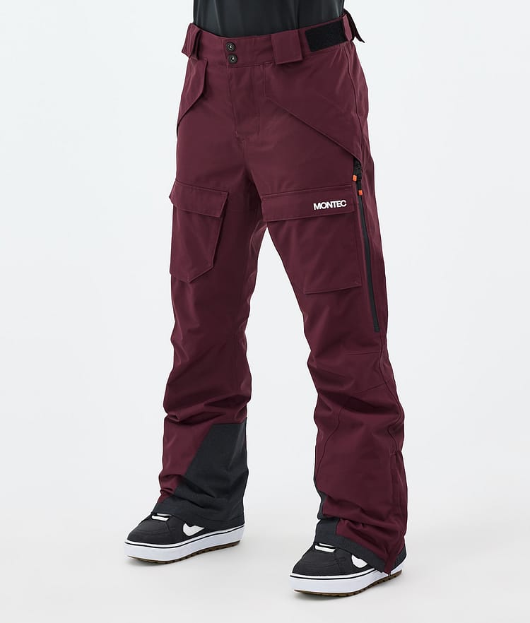 Montec Kirin W Snowboard Pants Women Burgundy, Image 1 of 5