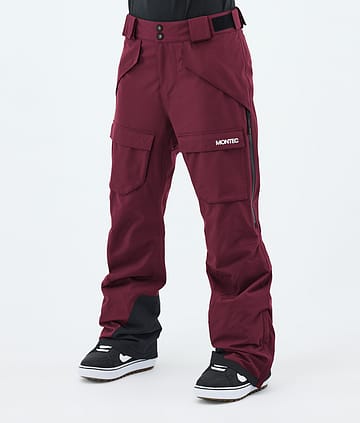 Montec Kirin W Pantalon de Snowboard Burgundy