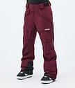 Montec Kirin W Pantaloni Snowboard Donna Burgundy