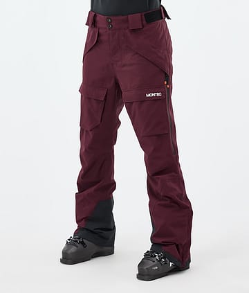 Montec Kirin W Lyžařské Kalhoty Dámské Burgundy