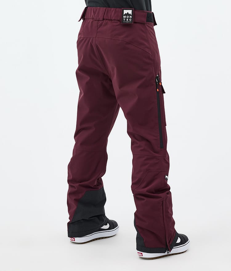 Montec Kirin W Snowboard Pants Women Burgundy, Image 3 of 5