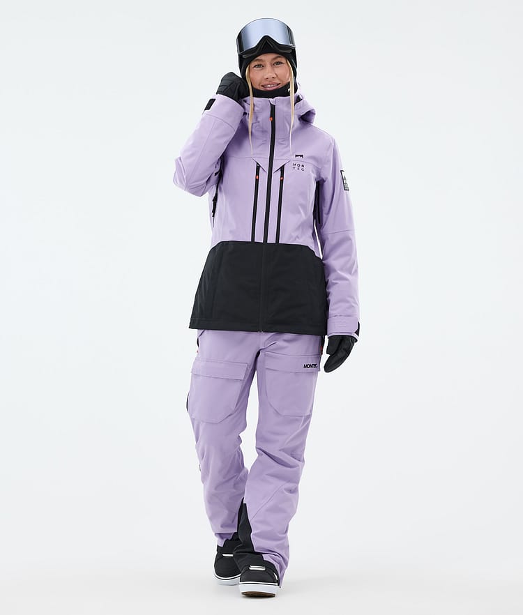 Montec Kirin W Pantaloni Snowboard Donna Faded Violet, Immagine 2 di 6
