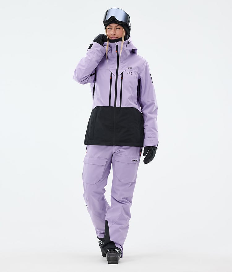 Montec Kirin W Pantaloni Sci Donna Faded Violet, Immagine 3 di 7