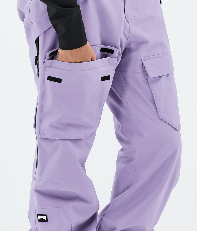 Montec Kirin W Pantalon de Snowboard Femme Faded Violet Renewed, Image 6 of 6