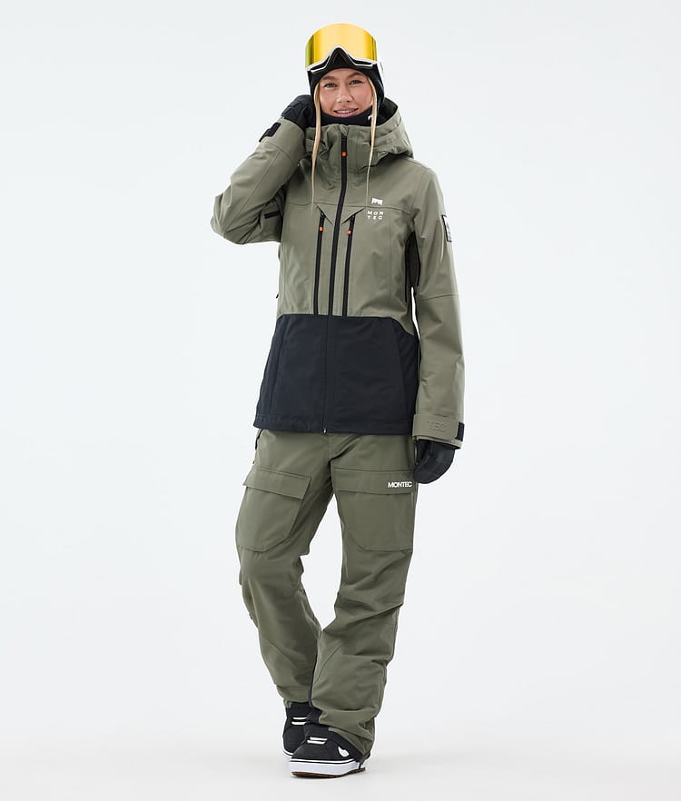 Montec Kirin W Pantaloni Snowboard Donna Greenish, Immagine 2 di 6