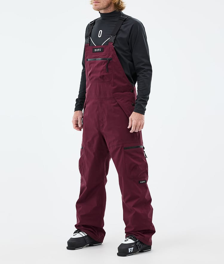 Dope Vertex Ski Pants Men Burgundy, Image 1 of 7