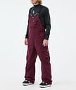 Dope Vertex Snowboard Pants Men Burgundy