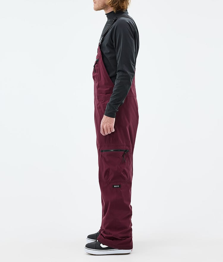 Dope Vertex Snowboard Pants Men Burgundy, Image 3 of 7