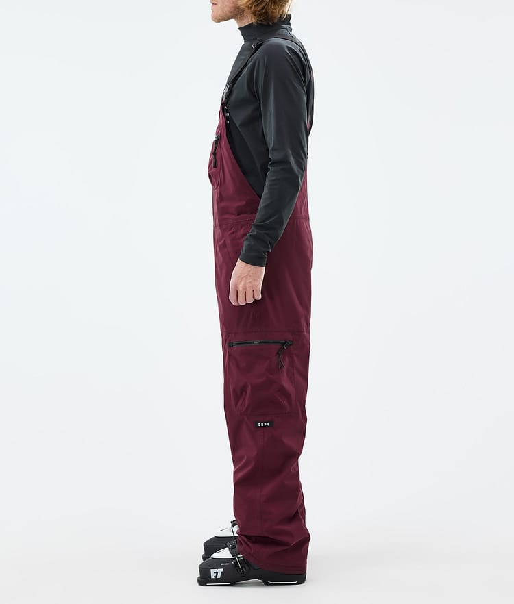 Dope Vertex Ski Pants Men Burgundy, Image 3 of 7