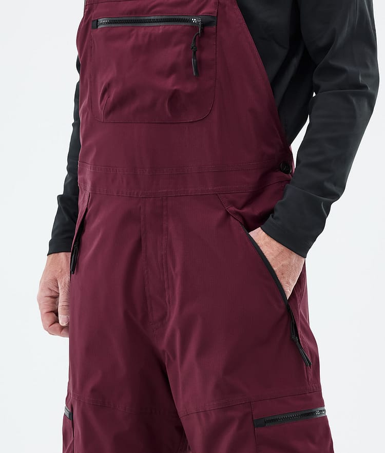 Dope Vertex Snowboard Pants Men Burgundy, Image 5 of 7