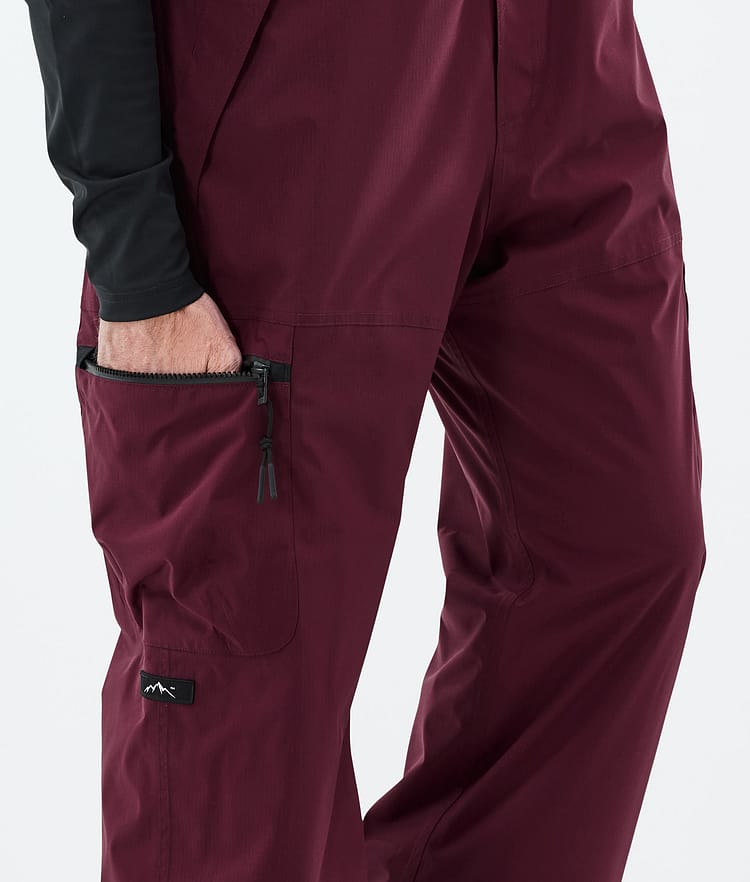 Dope Vertex Snowboard Pants Men Burgundy, Image 7 of 7
