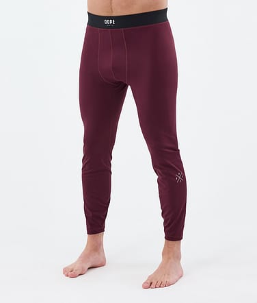 Dope Snuggle Pantalon thermique Homme 2X-Up Burgundy