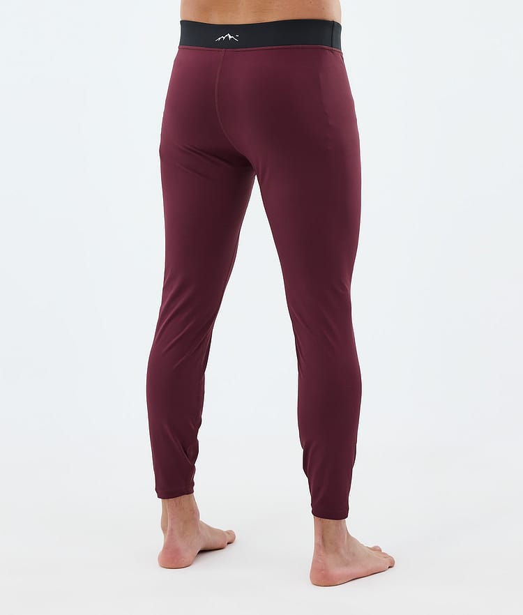 Dope Snuggle Pantaloni Termici Uomo 2X-Up Burgundy, Image 2 of 7