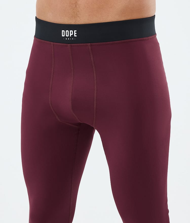 Dope Snuggle Pantaloni Termici Uomo 2X-Up Burgundy, Image 5 of 7
