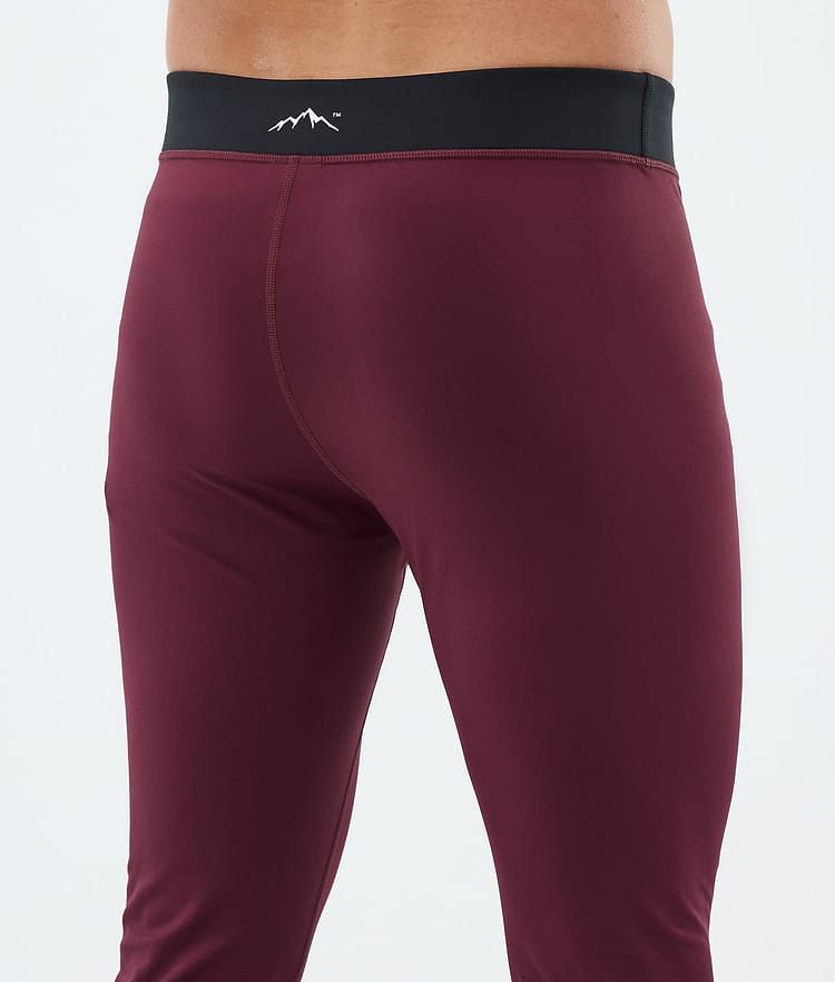 Dope Snuggle Pantaloni Termici Uomo 2X-Up Burgundy, Image 6 of 7