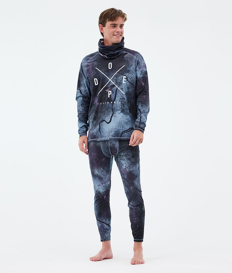 Dope Snuggle Basislaag Broek Heren 2X-Up Jungle Purple, Afbeelding 3 van 7