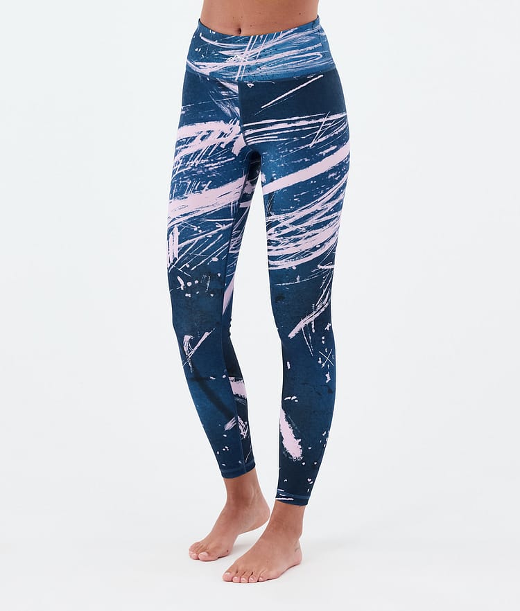 Dope Snuggle W Base Layer Pant Women 2X-Up Carvings Pink, Image 1 of 7