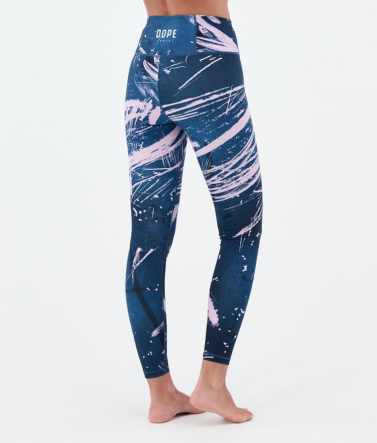 Dope Snuggle W Base Layer Pant Women 2X-Up Carvings Pink, Image 2 of 7