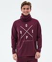 Dope Snuggle Base Layer Top Men 2X-Up Burgundy
