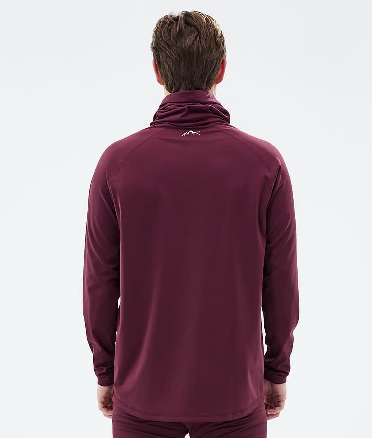 Dope Snuggle Baselayer top Herre 2X-Up Burgundy, Billede 5 af 7